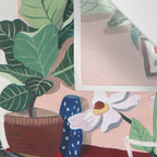 Tiger Queen Wall Tapestry Gallery Image 3