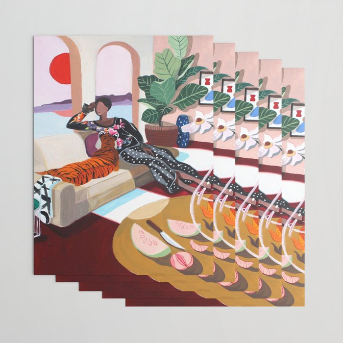 Tiger Queen Wrapping Paper Gallery Image 3