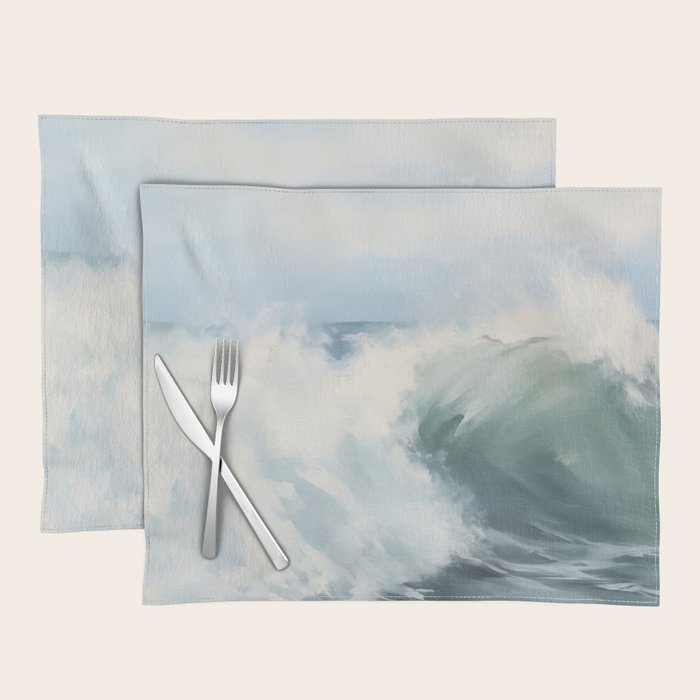 Ocean Waves Placemat Gallery Image 1
