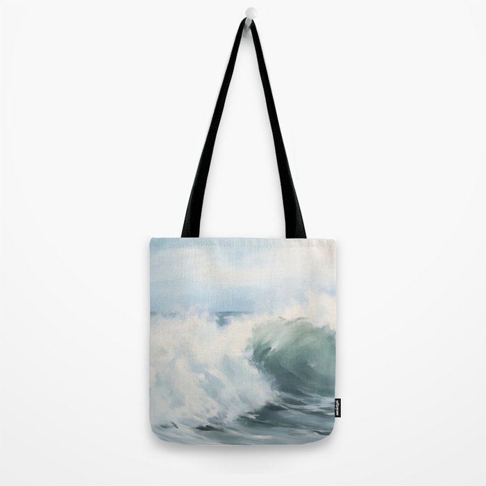 Ocean Waves Tote Bag Gallery Image 2
