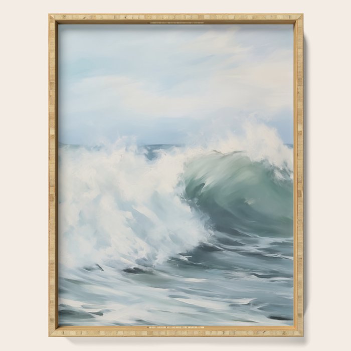 Ocean Waves Serving Tray Gallery Image 1