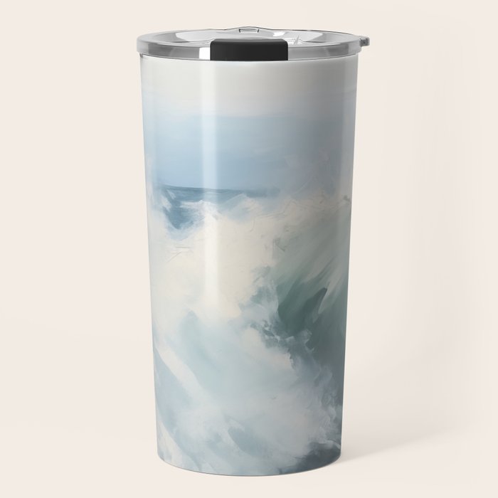 Ocean Waves Travel Mug Gallery Image 1