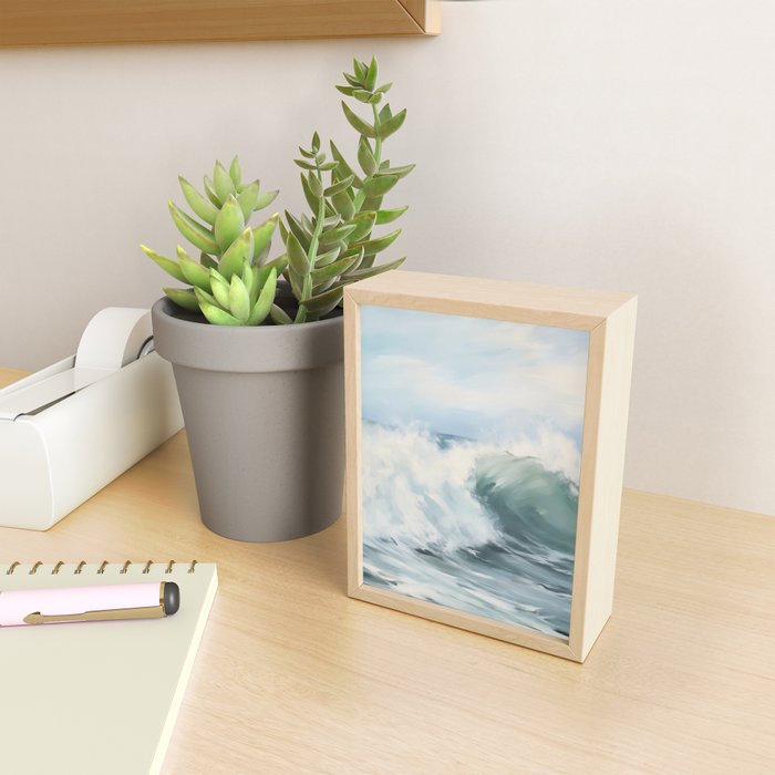 Ocean Waves Mini Art Print Gallery Image 2