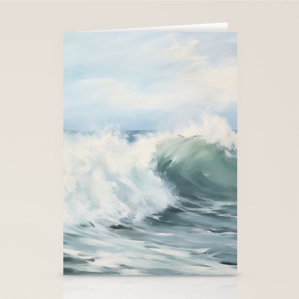 Ocean Waves Stationery Card Gallery Image 2