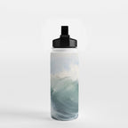 Ocean Waves Water Bottle Gallery Image 2