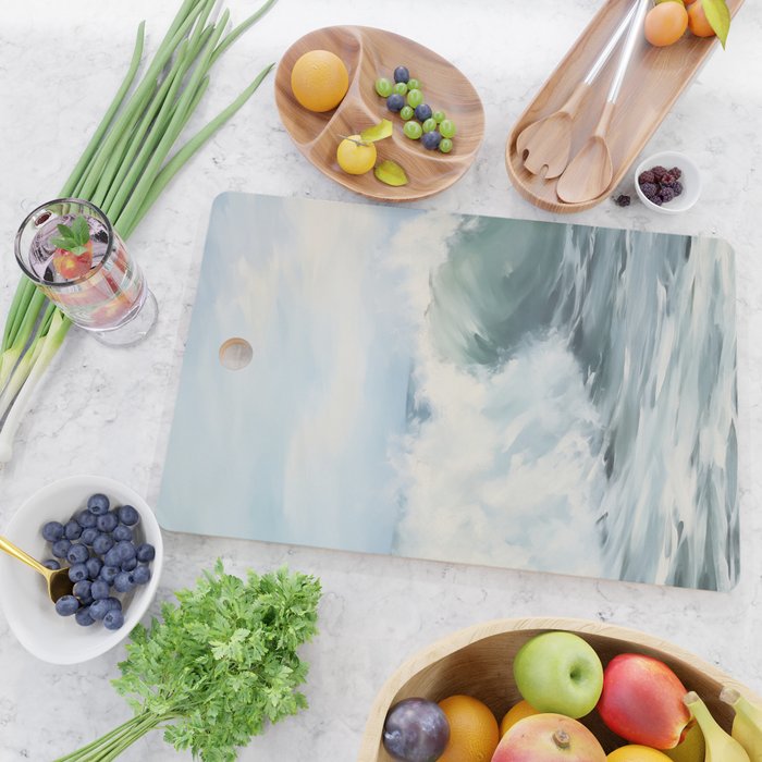 Ocean Waves Cutting Board Gallery Image 2