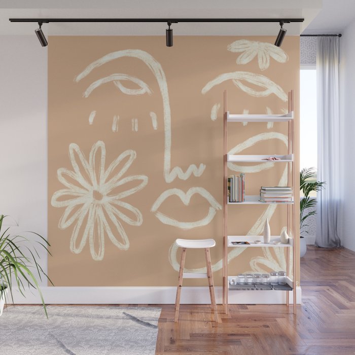 Flora Wall Mural Gallery Image 1