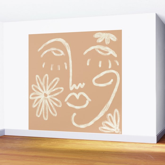 Flora Wall Mural Gallery Image 2