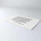 She was beautiful - Fitzgerald quote Rug Gallery Image 3