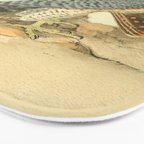 Peregrine Falcon by Henry Leonard Meyer, 1853 (benefitting The Nature Conservancy) Bath Mat Gallery Image 3