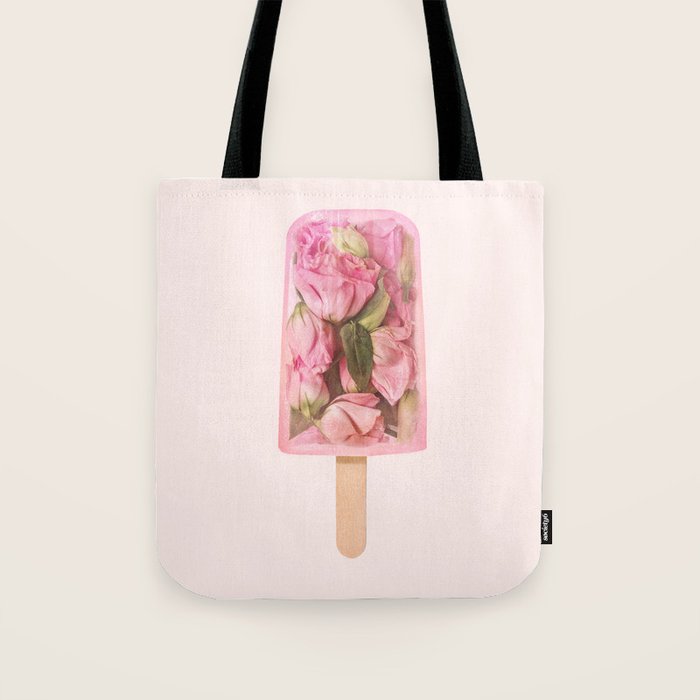 FLORAL POPSICLE Tote Bag Gallery Image 1