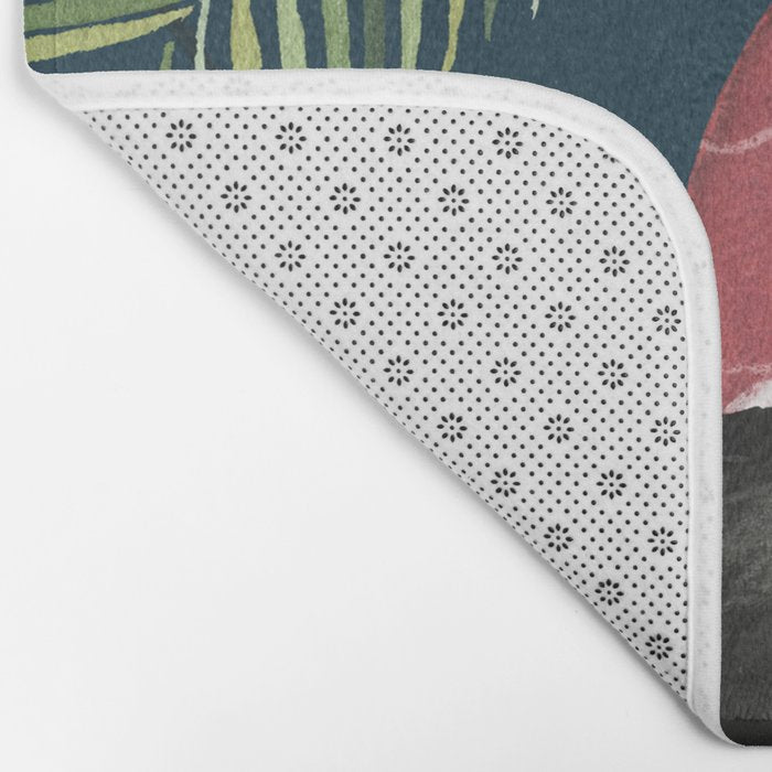 Here Comes Santa Claws Bath Mat Gallery Image 2