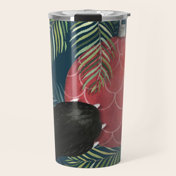 Here Comes Santa Claws Travel Mug Gallery Image 1