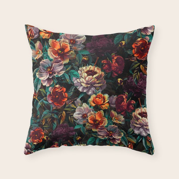 Whispers of the Night  Throw Pillow Gallery Image 6