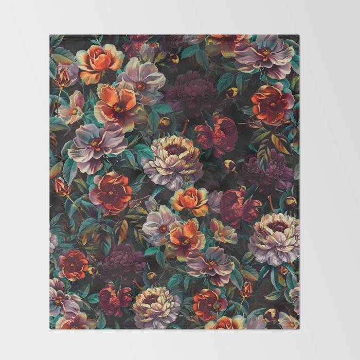 Whispers of the Night  Throw Blanket Gallery Image 2