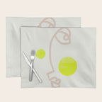 Sunny Face | Neon Placemat Gallery Image 1
