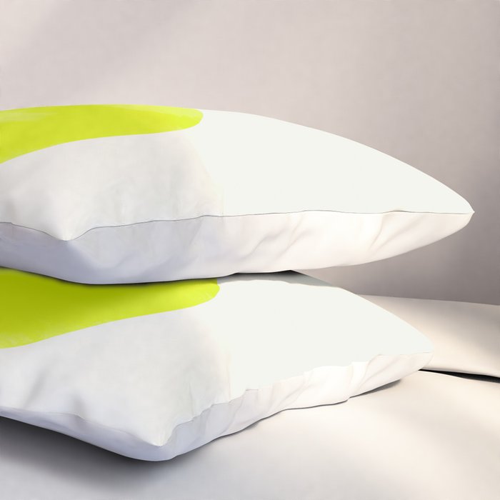 Sunny Face | Neon Pillow Sham Gallery Image 3