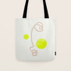 Sunny Face | Neon Tote Bag Gallery Image 1