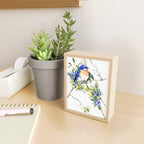 Bluebird and Blueberry Mini Art Print Gallery Image 2