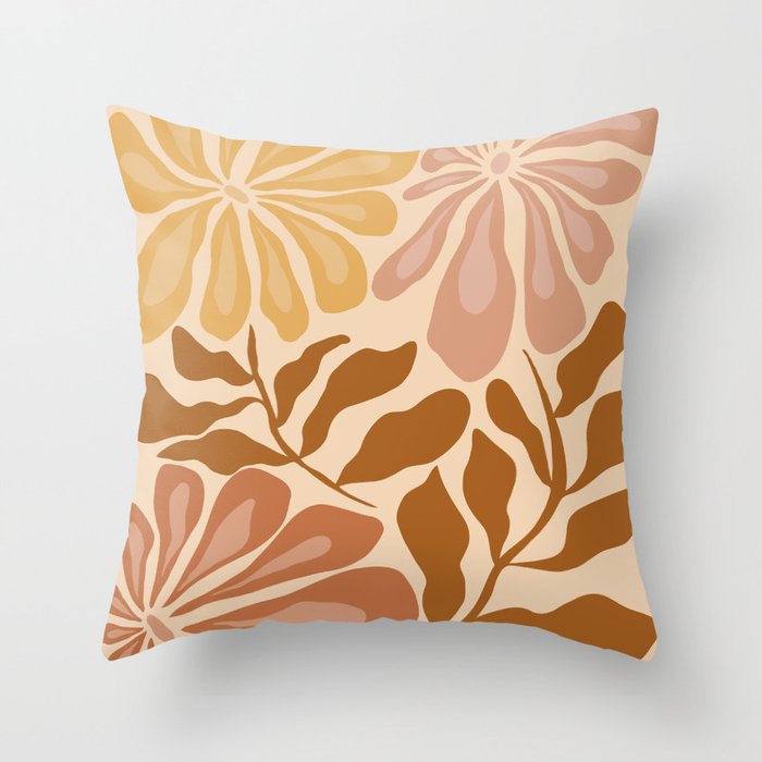 Earthy Elegance Throw Pillow Gallery Image 6