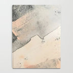 Peace and Quiet [2]: a pretty, minimal abstract piece in gray and peach by Alyssa Hamilton Art Notebook Gallery Image 4