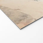 Peace and Quiet [2]: a pretty, minimal abstract piece in gray and peach by Alyssa Hamilton Art Welcome Mat Gallery Image 2