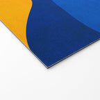 Moonrise Mountains / Blue and Orange Welcome Mat Gallery Image 2