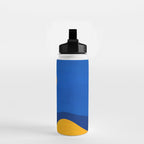 Moonrise Mountains / Blue and Orange Water Bottle Gallery Image 2