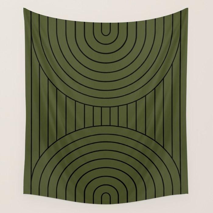 Arch Symmetry X Wall Tapestry Gallery Image 1