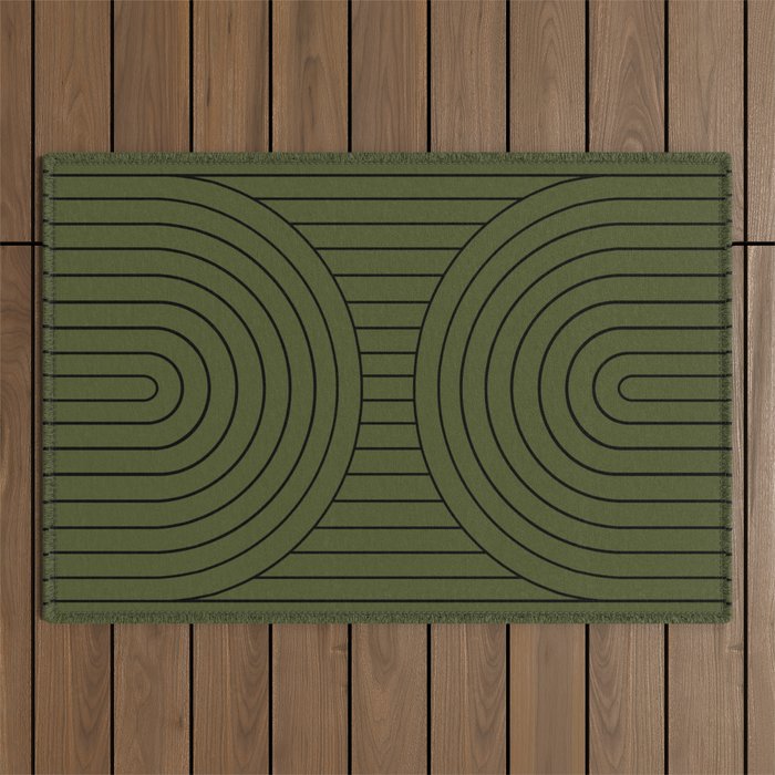 Arch Symmetry X Outdoor Rug Gallery Image 1