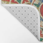 Vintage Compass Rose Diagram (1502) Bath Mat Gallery Image 2