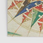 Vintage Compass Rose Diagram (1502) Poster Gallery Image 3