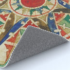Vintage Compass Rose Diagram (1502) Rug Gallery Image 4