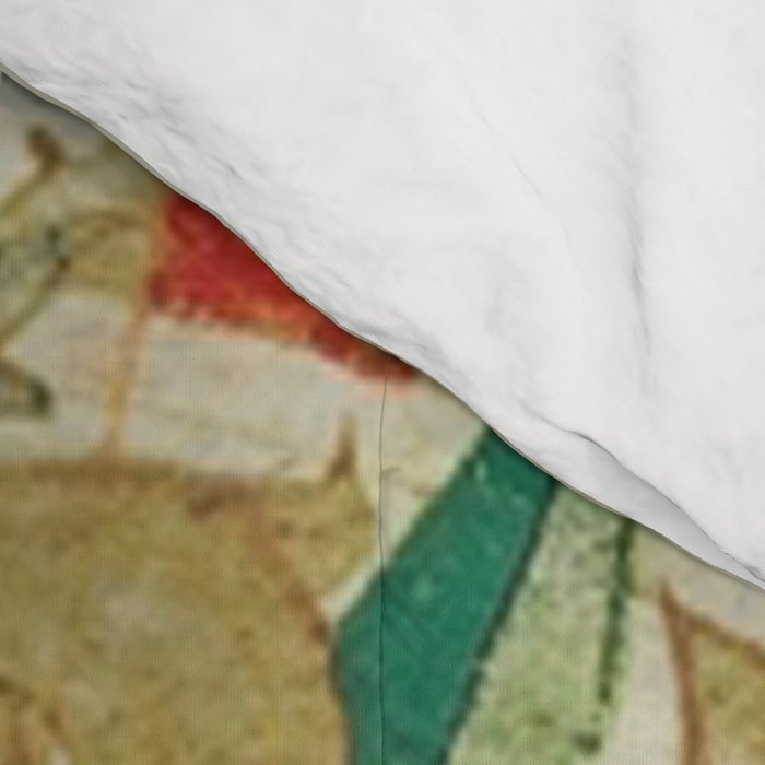 Vintage Compass Rose Diagram (1502) Comforter Gallery Image 4