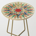Vintage Compass Rose Diagram (1502) Side Table Gallery Image 2