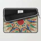 Vintage Compass Rose Diagram (1502) Laptop Sleeve Gallery Image 2
