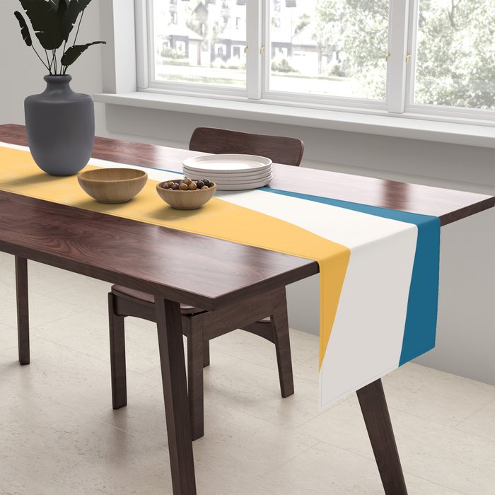 Minimalist Plant Abstract LXI Table Runner Gallery Image 2