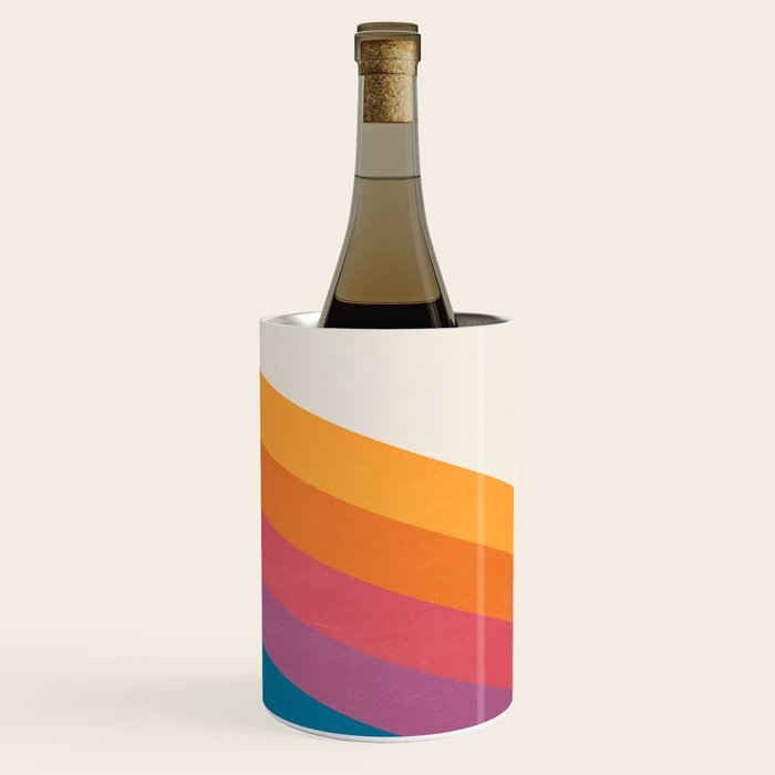 Candy Chevrons: Vintage 80s California Edition Wine Chiller Gallery Image 3