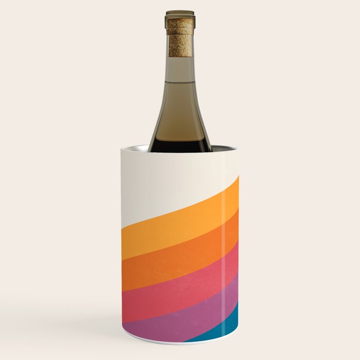 Candy Chevrons: Vintage 80s California Edition Wine Chiller Gallery Image 2