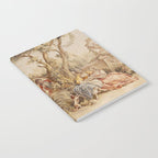 Antique 18th Century Romantic Pastoral Scene French Aubusson Tapestry Notebook Gallery Image 2