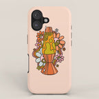 Gemini Lava Lamp iPhone Case Gallery Image 1