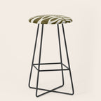 ne Hundred-Leaved Plant #22 / Lino Print Stool Gallery Image 1