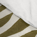 ne Hundred-Leaved Plant #22 / Lino Print Comforter Gallery Image 4