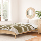 ne Hundred-Leaved Plant #22 / Lino Print Duvet Cover Gallery Image 2