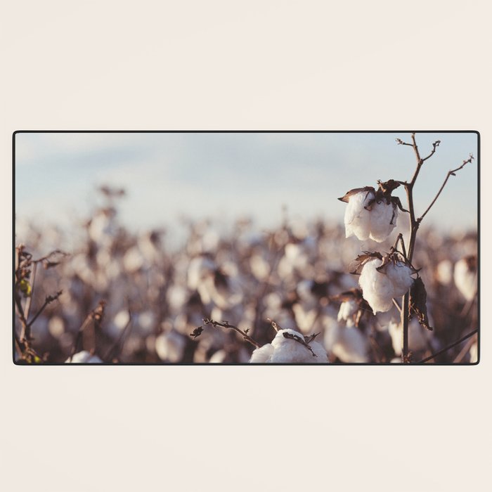 West Texas Cotton Field Desk Mat Gallery Image 3