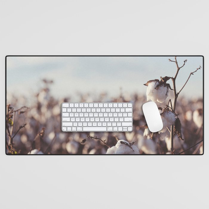 West Texas Cotton Field Desk Mat Gallery Image 1