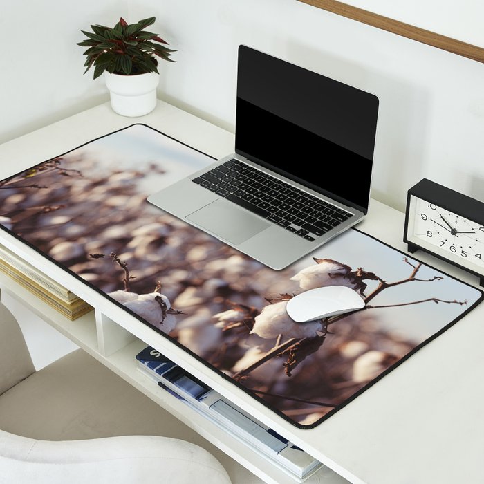 West Texas Cotton Field Desk Mat Gallery Image 2