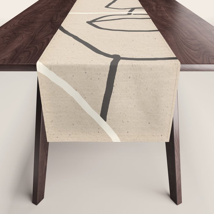 Abstract Face 17 Table Runner Gallery Image 1