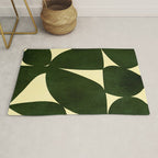 Abstract botanical 56 Rug Gallery Image 1