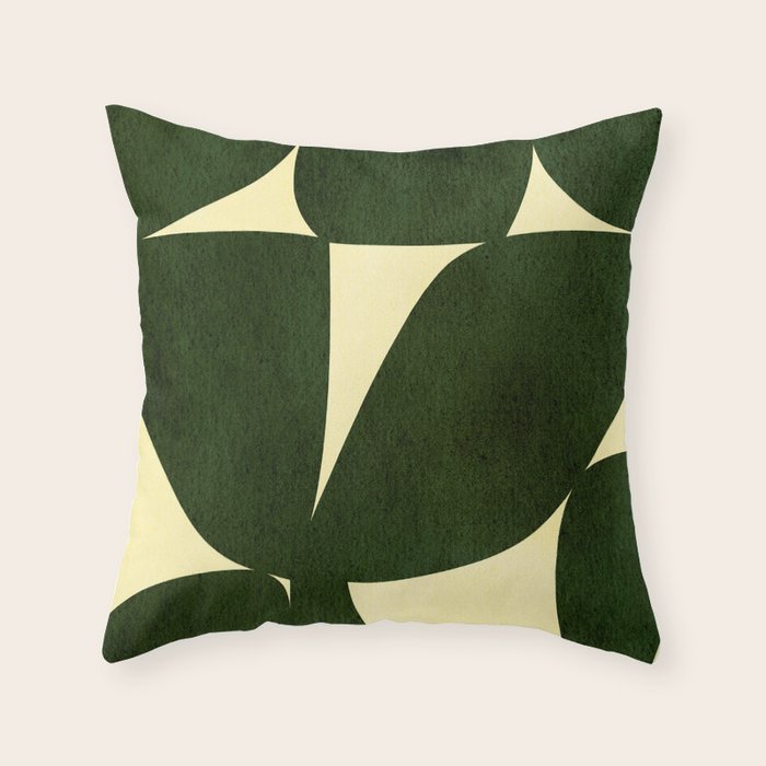 Abstract botanical 56 Throw Pillow Gallery Image 6